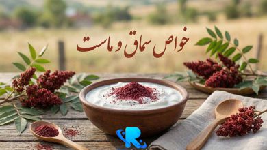 خواص سماق و ماست